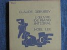 box 6 Lp Valois BOOKLET Cmb 19 Debussy COMPLETE PIANO WORK NOEL LEE NMINT