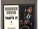 Booker Ervin That's It  Candid 9014 stereo SUPERB ORIGINAL MINT MINUS