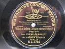 78rpm ELENA GERHARDT with ARTHUR NIKISCH   RARE PRE DOG RECORDED 1907