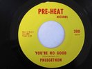 PHLEGETHON You're No Good Pre-Heat Michigan Garage Heavy Psych 45 HEAR