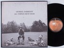 GEORGE HARRISON All Things Must Pass APPLE 3XLP VG+ box w/poster