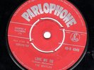 UK 1962 ORIGINAL RED PARLOPHONE LABEL 45-THE BEATLES-LOVE ME DO-1N/1N