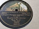 VILHELM HEROLD WAGNER LOHENGRIN'S NARRATION GRAMOPHONE MONARCH 042139