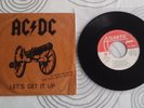 AC/DC LET'S GET IT UP 7'45 RARE & UNIQUE COVER 1981 PORTUGAL