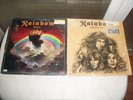 RAINBOW Rising & Long Live Rock & Roll Vinyl Records
