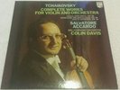 PHILIPS 950146 TCHAIKOVSKY COMPLETE SALVATORE ACCARDO DAVIS LP