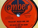 LEE ALLEN 78 Walkin' with mr. lee / Promenade EMBER VG++  R&R vs117