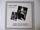 Blues- Vinyle LP - SB WILLIAMSON / S HORTON - Document DLP 575 L.E.