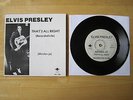 Elvis 45rpm record & Sleeve, That's All Right/Blue Moon Of Kentucky, Hungary