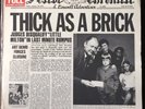 Jethro Tull Thick As A Brick EX/NM Vinyl LP CHR-1003 NEWSPAPER COVER GATEFOLD