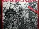 NM BATTALION OF SAINTS SECOND COMING 1984 Punk ORIGINAL Hardcore INSERT Nutrons