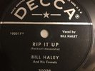 Bill Haley and His Comets-Rip It Up/Teenager's Mother Are You Right? 78 RPM 10