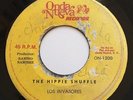 LOS INVASORES - THE HIPPIE SHUFFLE Soul FUNK 45 PANAMA  HEAR Onda Nueva