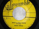 Roland Alphonso - What A Man Doeth / Rude Boy  (Treasure Isle)