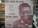 VOCAL LP Jamaica's ARCHIE LEWIS The Voice of Love WIRL Records