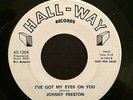 JOHNNY PRESTON I've Got My Eyes On You HALL-WAY R&B New Breed Mod LISTEN