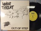 MINOR THREAT Out Of Step** US issue 1983 no stripe/grey back two inserts