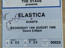 Elastica Justine Frischmann Donna Matthews SIGNED UK Concert Ticket August 1996
