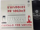 CHICAGO PRO MUSICA Igor Stravinsky L'Histoire du Soldat MINT Reference RR-17 TAS