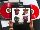 DEMON DAYS - GORILLAZ  -  MINT/SEALED GATEFOLD RED 2xLP VINYL Me Please VMP 2017