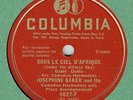 JAZZ 78 : JOSEPHINE BAKER W/ THE COMEDIAN HARMONISTS ON COLUMBIA 4027-F