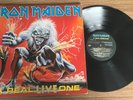 IRON MAIDEN A REAL LIVE ONE LP 1993 METALLICA SLAYER DIO BLACK SABBATH OZZY
