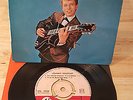 RARE 45T EP POCHETTE PRESENTOIR JOHNNY HALLYDAY 24.000 BAISERS