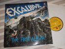 EXCALIBUR, The First Album, ORG. GER 1st Press REP 44163, KRAUTROCK, 12inch/LP