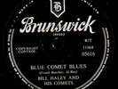 BILL HALEY & HIS COMETS  Blue Comet Blues / Rudy's Rock    Schellackplatte S7851