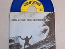 JON & THE NIGHTRIDERS Rumble at Waikiki 1979 surf 45 EP PS blue vinyl California