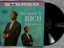 BUDDY RICH Voice Is Rich Orig '59 Jazz Vocal Drummer MERCURY DG Stereo Vinyl NM-