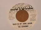 THE SUPREMES       BACK IN MY ARMS AGAIN         7
