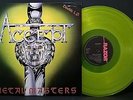 ACCEPT Metal Masters 2LP nMINT YELLOW VINYL 1984 Razor Records vinyl record