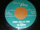 Rare Doo Wop 45-The Charmers-Lesson From The Stars-My Love-Sure Play 104-VG+