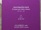 LOLA BOBESCO &J GENTY BACH VIOLIN SONATAS BWV1014-1019 PRIVATE LIMITED N 174/300