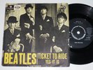 Very rare The Beatles single 45 Ticket to Ride Parlophone R 5265 Sweden VG+/VG+