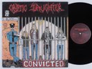 CRYPTIC SLAUGHTER Convicted METAL BLADE LP VG++/VG+