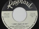 Funk 45 - Bennie Cole & His Soul Bros. - I Don't Want To Cry - Raynard - mp3