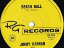 Jimmy Hannan ORIG OZ 45 Beach ball VG+ 63 RG 496 Bee Gees Roger McGuinn Surf Pop