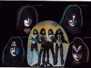 KISS - Original - Auto Aufkleber - Love Gun - 70er Jahre - Patch