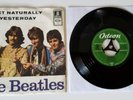 THE BEATLES Act Naturally / Yesterday 60s German Hippie Cover,Grüne Odeon Rare