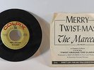 MARCELS  Merry Twist-Mas/Don't Cry For Me This Christmas CP 617 VG+ 45rpm Record