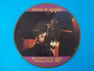GUNS 'N' ROSES RECORDED LIVE IN JAPAN FEBRUARY 22 nd, 1992 PICTURE DISC MADE IN