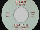 Funk/Sweet Soul 45 - Dawn and Sunset - What It Is - DT&V - VG++ mp3