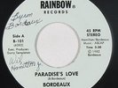 Modern Soul Funk 45 - Bordeaux - Paradise's Love - Rainbow - mp3