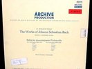 PIERRE FOURNIER / Bach Cello Suite No.1 & No.2 / Archive Red Stereo ARC 73186 NM