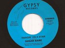Synth Rock Power Pop 45 SUGAR BARE Hangin On a Star / Atlanta GYPSY Hear mp3