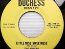THE VIPERS orig.doowop DUCHESS 45 SAME OLD VALARIE / LITTLE MISS SWEETNESS dm673