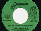 PINK CHAMPAGNE He’s Back Gonna Do It CAPQUARIUS Florida Disco Soul 45 Hear