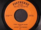 JACKIE FAUTHEREE: First Man On Mars / One Life To Live 45 Rockabilly